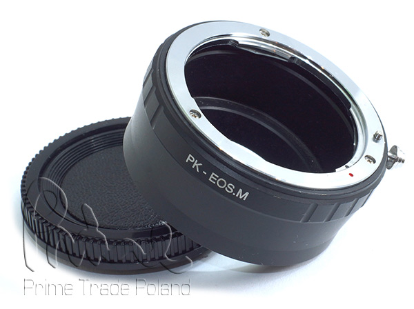 Adapter Pentax PK na Eos Ef-M