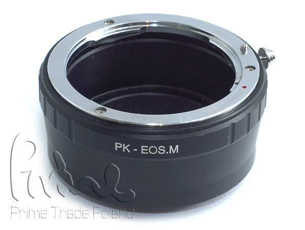 Adapter Pentax PK na Eos Ef-M
