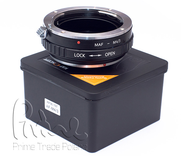 Aadapter fotograficzny SONY/Minolta do Micro aparatów i kamer 4/3