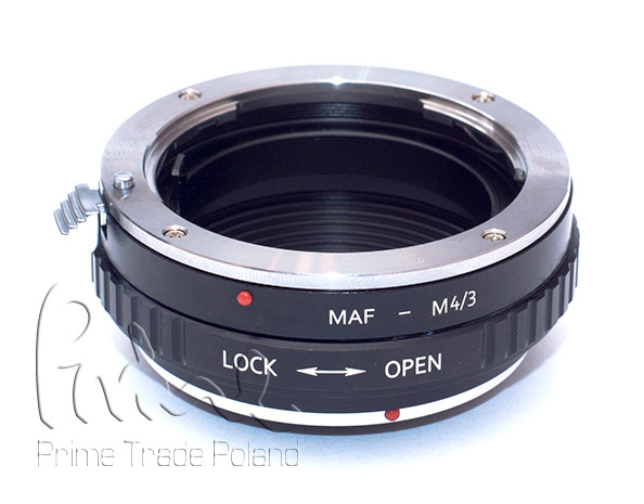 Aadapter fotograficzny SONY/Minolta do Micro aparatów i kamer 4/3