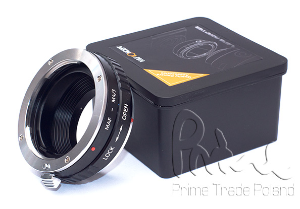 Aadapter fotograficzny SONY/Minolta do Micro aparatów i kamer 4/3